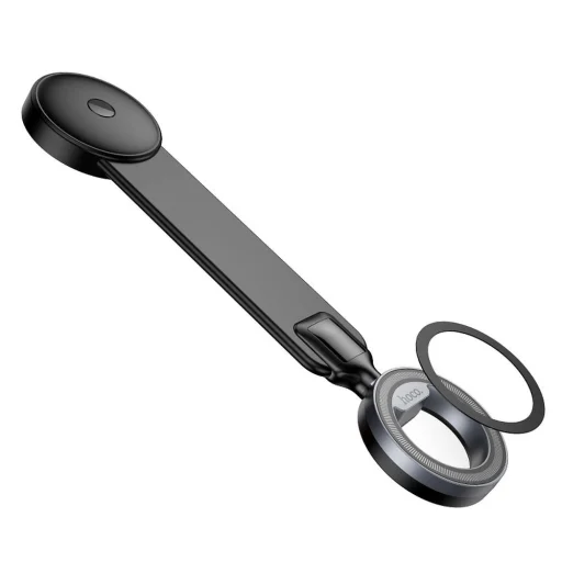 HOCO mágneses autós tartó műszerfalra H71 fekete fém szürke - 4