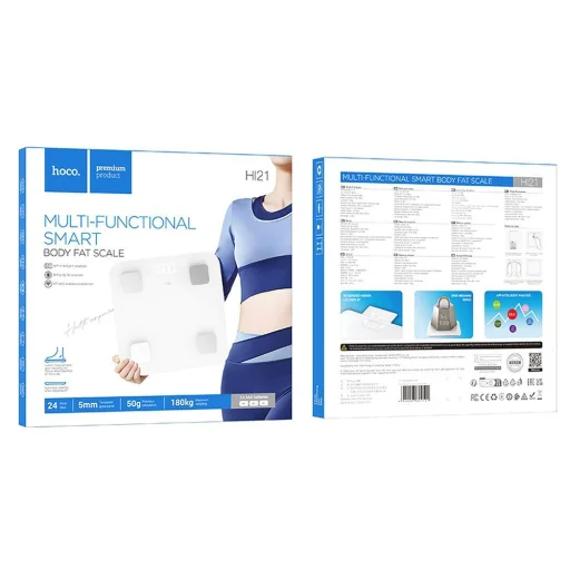 HOCO okos testzsírmérleg HI21 fehér - 2