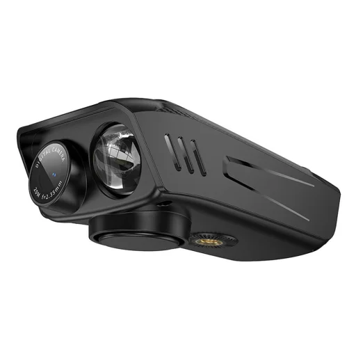 HOCO kerékpáros menetrögzítő képernyővel 2" 4K DV104 fekete - 7