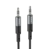 HOCO kábel AUX Jack 3,5 mm (férfi) Jack 3,5 mm (férfi) UPA23 1 m fém szürke