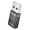 HOCO adapter USB A (férfi) - Typ C (női) UA36C átlátszó fekete thumbnail