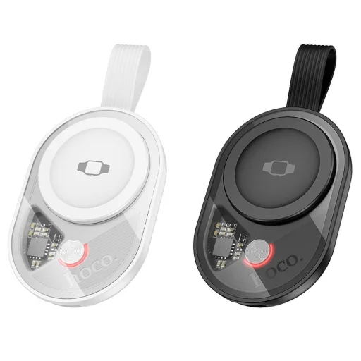 HOCO vezeték nélküli óra töltő kompatibilis Apple Watch és Samsung Watch készülékekkel 2,5W CW60 fehér - 3
