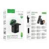 HOCO vezeték nélküli töltő 6 az 1-ben Apple Watch kompatibilis PD QC 65W CQ20A fekete thumbnail