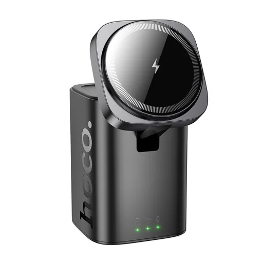 HOCO vezeték nélküli töltő 6 az 1-ben Apple Watch kompatibilis PD QC 65W CQ20A fekete - 7