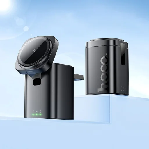 HOCO vezeték nélküli töltő 3in1 kompatibilis APPLE Watch 15W CQ20 fekete - 3