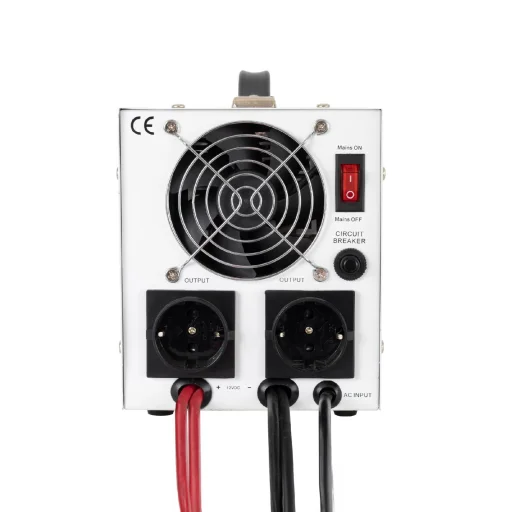 Home UPS 1000 szünetmentes táp- és feszültségstabilizátor, 1000 VA látszólagos teljesítmény, 140 – 275 V ~ bemenő hálózati feszültséghez - 3