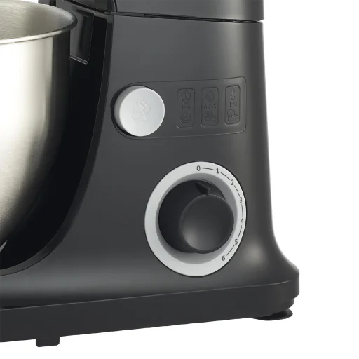 Midea MJ-KM6001W konyhai robotgép, 600 W, ABS burkolat, 4 literes rozsdamentes keverőtál, antracit - 3