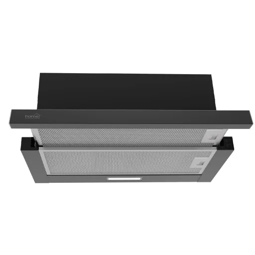 Home KPE 6044B konyhai páraelszívó TWISTER, két sebességfokozat, légszállítás: 440 m3/h, 105 W, fekete, - 3