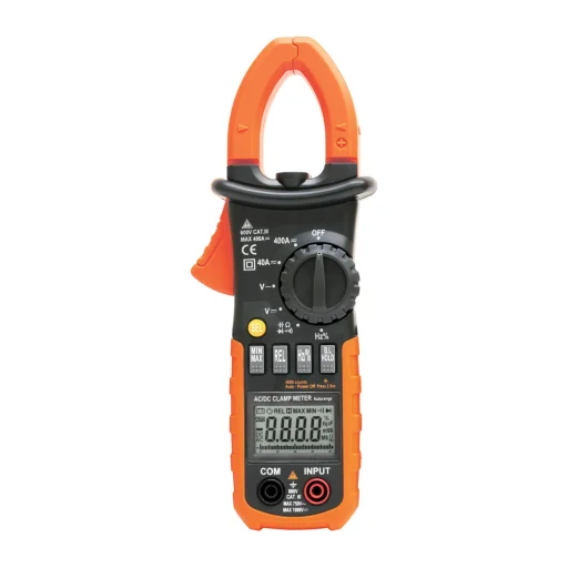 Home SMA 2101 AC/DC lakatfogó, egyenfeszültség, váltófeszültség, egyenáram, váltóáram, ellenállás, frekvencia mérése, tartozékok: mérőzsinór, védőtok - 1