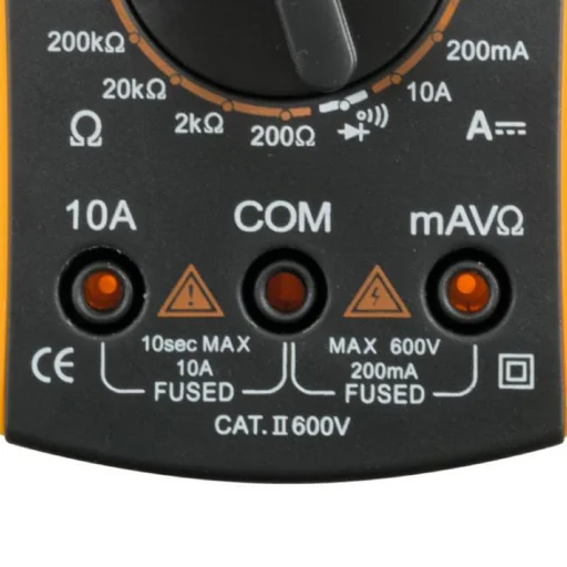 Home VC 830L digitális multiméter, egyenfeszültség, váltófeszültség, egyenáram, ellenállás mérése, mért érték rögzítés - 3