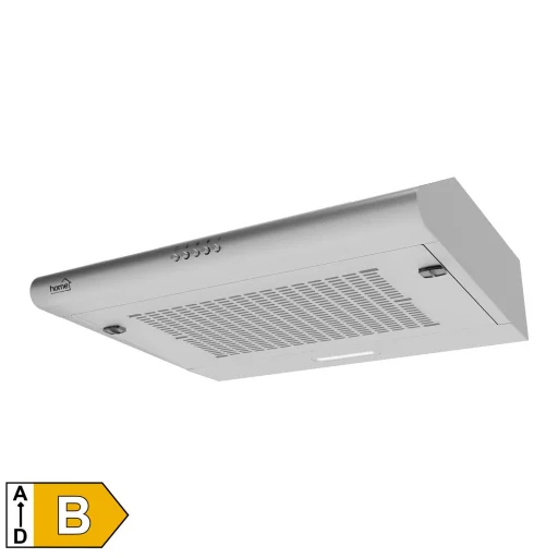 Home KPE 6020S konyhai páraelszívó TORNADO, három sebességfokozat, légszállítás: 200 m3/h, 38 W, 60 cm, rozsdamentes acél - 1