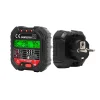 Home SMATESTER konnektor teszter, LED visszajelzők, Voltmérő, L-N, N-E, RCD mA, Fi és RCD relé ellenőrző, elem nélkül működik, max. 250 V~ aljzatokhoz thumbnail