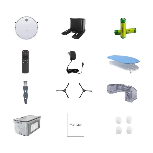 MIDEA I2A robotporszívó, 28 W, 2 in 1: porszívóz és felmos, HEPA szűrővel - 6