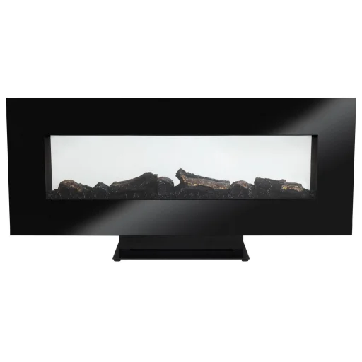 Home FKK 24 falra szerelhető vagy talpra állítható elektromos látványkandalló, 900W/1800W, heti program, távirányító, fekete - 3