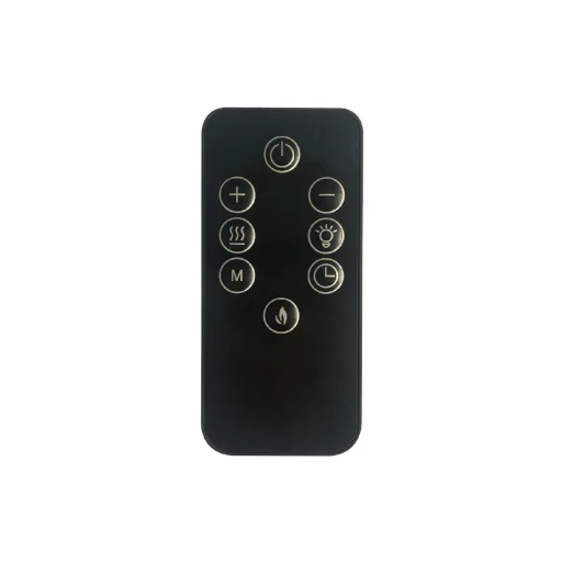 Home FKK 24 falra szerelhető vagy talpra állítható elektromos látványkandalló, 900W/1800W, heti program, távirányító, fekete - 4