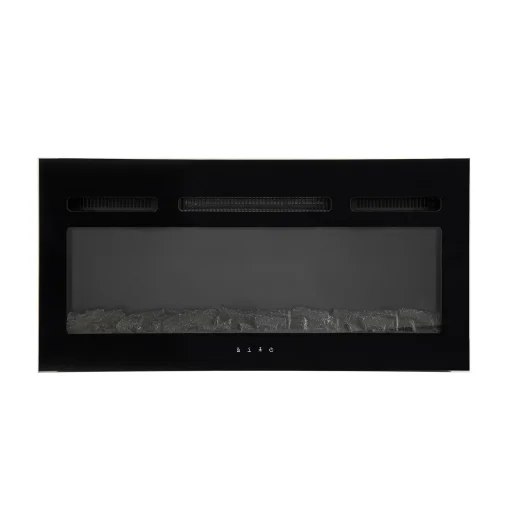 Home FKKI 05 beépíthető vagy falra szerelhető elektromos látványkandalló, 1000W/2000W, heti program, távirányító - 2