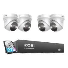 IP Kamera ZOSI C225 4 db WiFi 5MP + NVR 8 csatornás + 2TB HDD