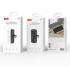 XO powerbank mini PR244 20W 5000 mAh USB-C csatlakozóval fekete thumbnail
