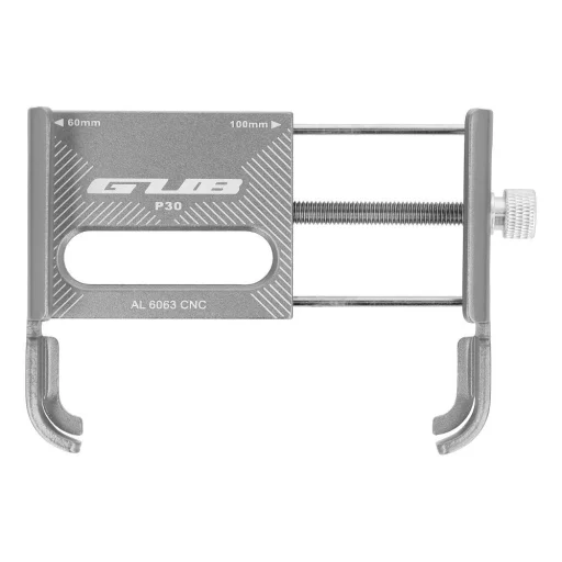 GUB kerékpáros tartó mobiltelefonhoz P30 Alumínium ezüst - 7