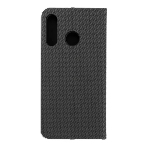 LUNA fliptok Carbon Huawei P30 Lite fekete tok - 2