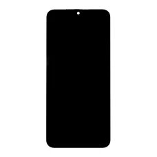 LCD kijelző + Érintőegység + Előlap Samsung A166 Galaxy A16 5G Fekete (Szervizcsomag)