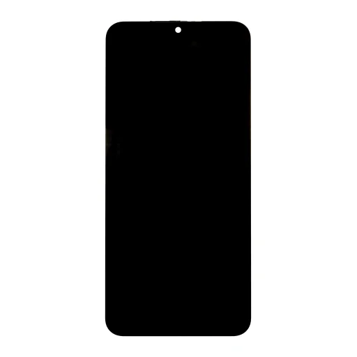 LCD kijelző + Érintőegység + Előlap Samsung A166 Galaxy A16 5G Fekete (Szervizcsomag) - 1