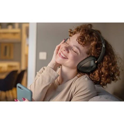 Oneodio A5 Vezeték nélküli Fejhallgató Aktív zajszűrővel (fekete) - 4
