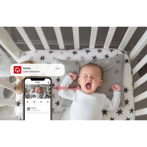 Kamera/Baby figyelő ZOSI 4MP HD 355° - 5