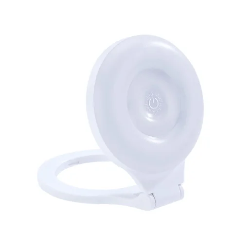 Mágneses telefontartó világítással MagSafe kompatibilis L8 fehér - 1