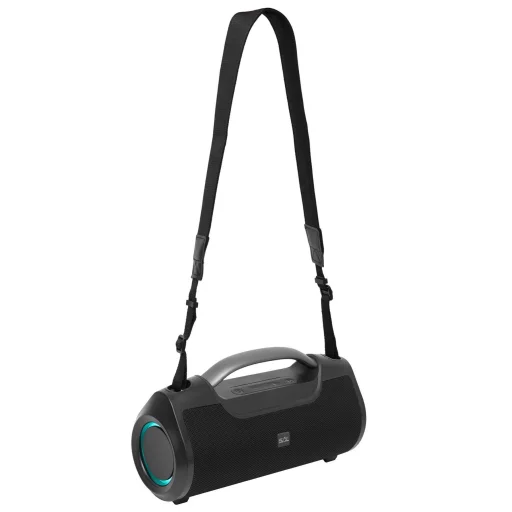 SAL BT 7000 BoomBox, bluetooth kihangosító, 2 x 30 W, BT TWS, 3.5mm AUX, USB, EQ, LED effektek, telefontöltés, USB-C és AUX kábel, vízálló - 5