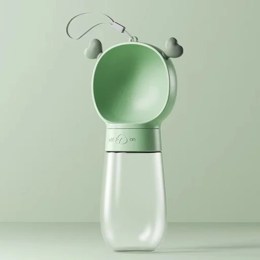 Kutyák szabadtéri ivókupak zöld - 2