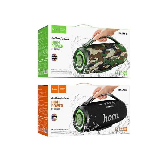 HOCO hangszóró bluetooth HA4 Mini fekete - 7