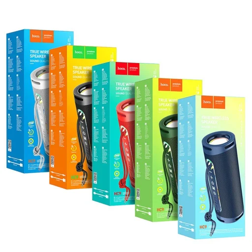 HOCO bluetooth hangszóró HC9 sötétkék - 5
