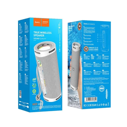 HOCO bluetooth hangszóró HC9 szürke - 4