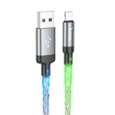 HOCO kábel USB A - Lightning 2,4A U112 1 m szürke