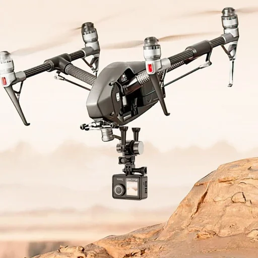 HOCO sportkamera dupla kijelzővel 1,3" + 2" 4K/30fps DV101 fekete - 8