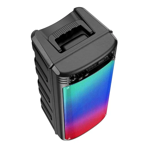 HOCO vezeték nélküli hangszóró bluetooth + vezetékes mikrofon BS52 fekete - 3