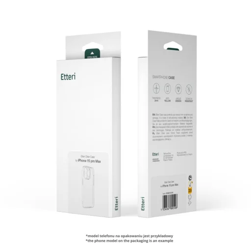  Etteri átlátszó tok iPhone 16 Plus 6,7"-hez tok - 12