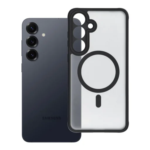 FULL MATTE MAG COVER puzdro kompatibilné s MagSafe Samsung Galaxy S25 Plus čierne - 7