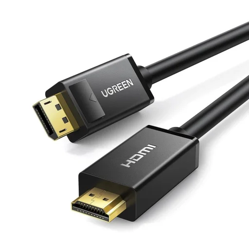 DisplayPort - HDMI kábel Ugreen DP101 4K 3m - fekete - 1