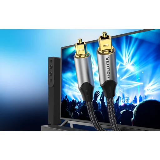 Optikai audio kábel Vention BAVHJ 5m (Fekete) - 5