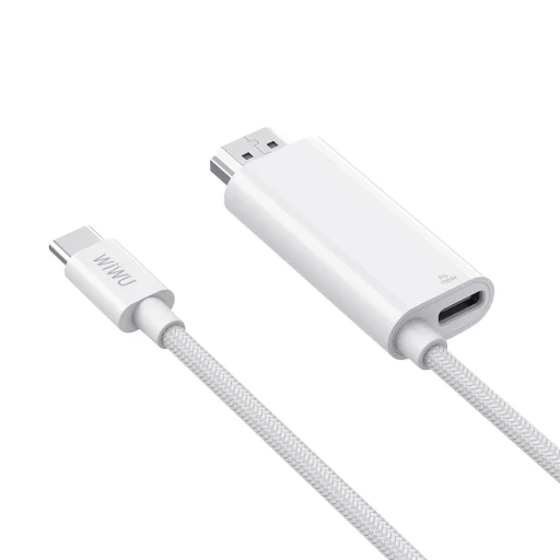 Wi-PS001 HDMI kábel Fehér - 1