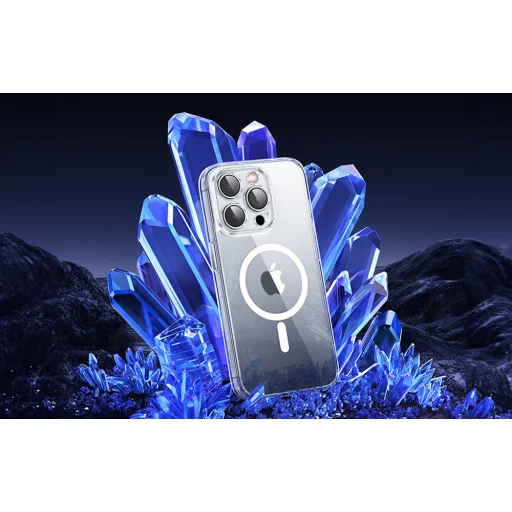 UGREEN LP727 Mágneses védőtok iPhone 15 Pro Max 6,7 hüvelyk (átlátszó) tok - 2