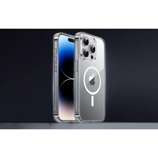 UGREEN LP727 Mágneses védőtok iPhone 15 Pro Max 6,7 hüvelyk (átlátszó) tok - 4