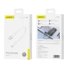 USB-A - USB-C Foneng X107 3A kábel, 0,25m (fehér) thumbnail