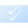 USB-A - USB-C Foneng X107 3A kábel, 0,25m (fehér) thumbnail