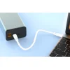 USB-A - USB-C Foneng X107 3A kábel, 0,25m (fehér) thumbnail