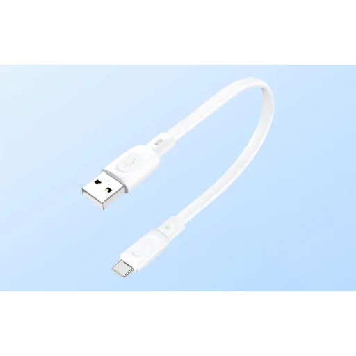 USB-A - USB-C Foneng X107 3A kábel, 0,25m (fehér) - 3