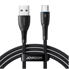 Joyroom SA32-AC3 Starry USB-C kábel, 3A, 1m fekete