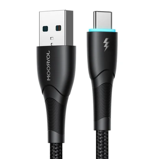 Joyroom SA32-AC3 Starry USB-C kábel, 3A, 1m fekete - 2